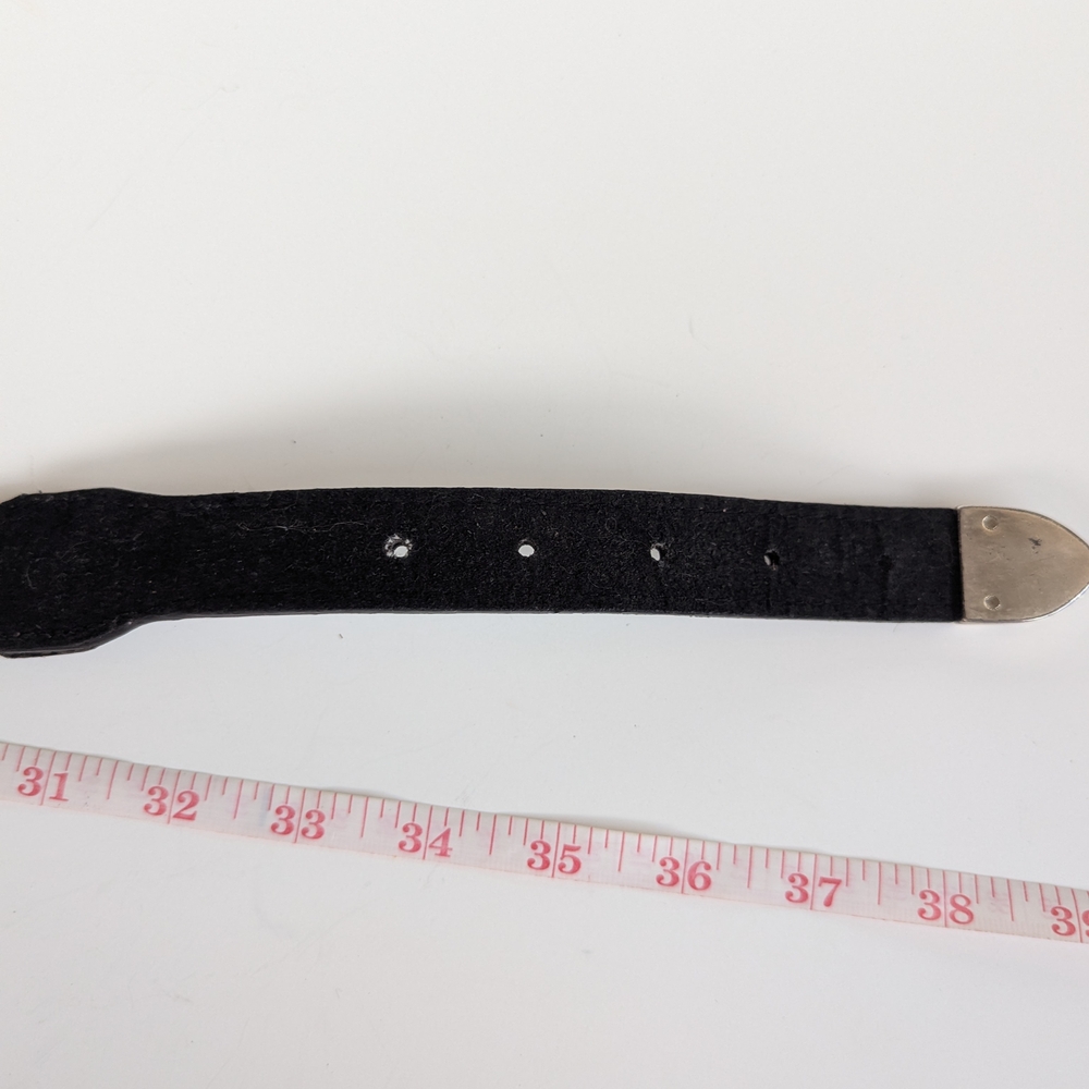 Johnston & Murphy Black and Brown Leather Belt - Picture 8 of 10